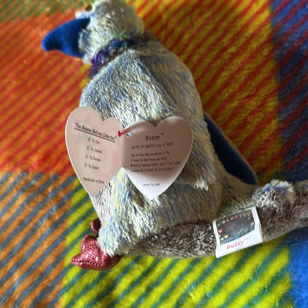 Ty 2000 Buzzy the Buzzard Beanie Baby